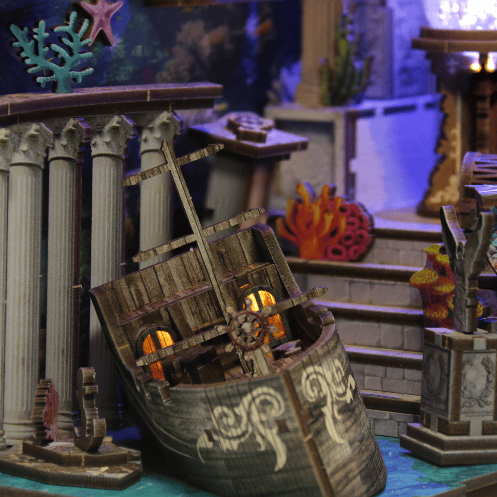 Book Nook Riddle on the Seabed