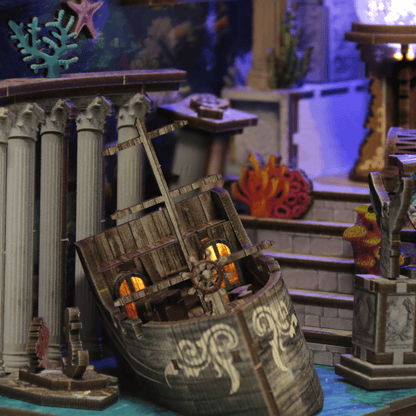 Book Nook Riddle on the Seabed