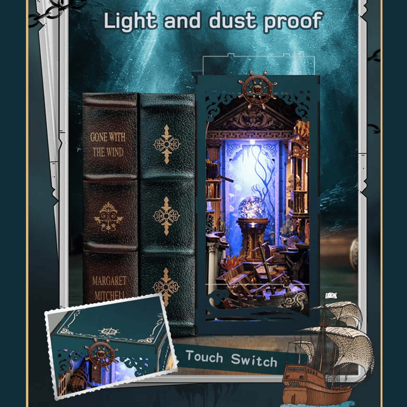 Book Nook Riddle on the Seabed