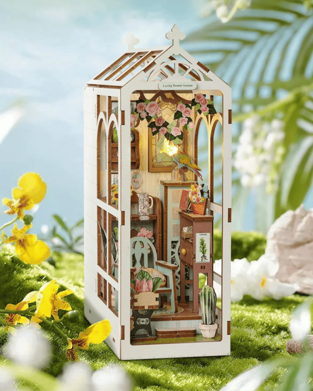 Book Nook Romantic Garden