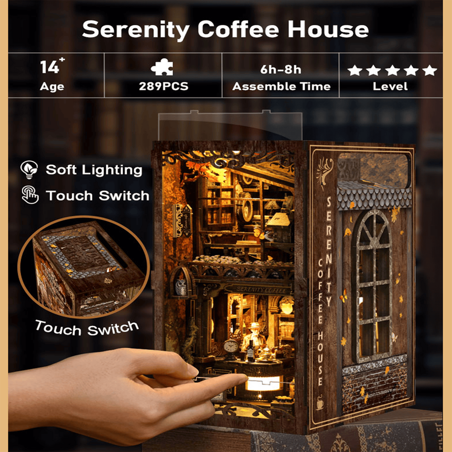 Book Nook Serenity Coffee House