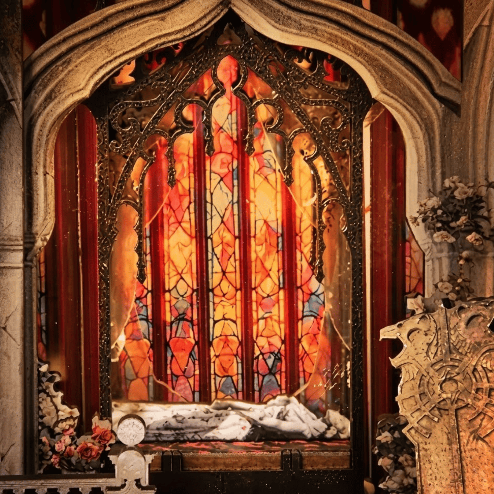 Book Nook Sleeping Beauty