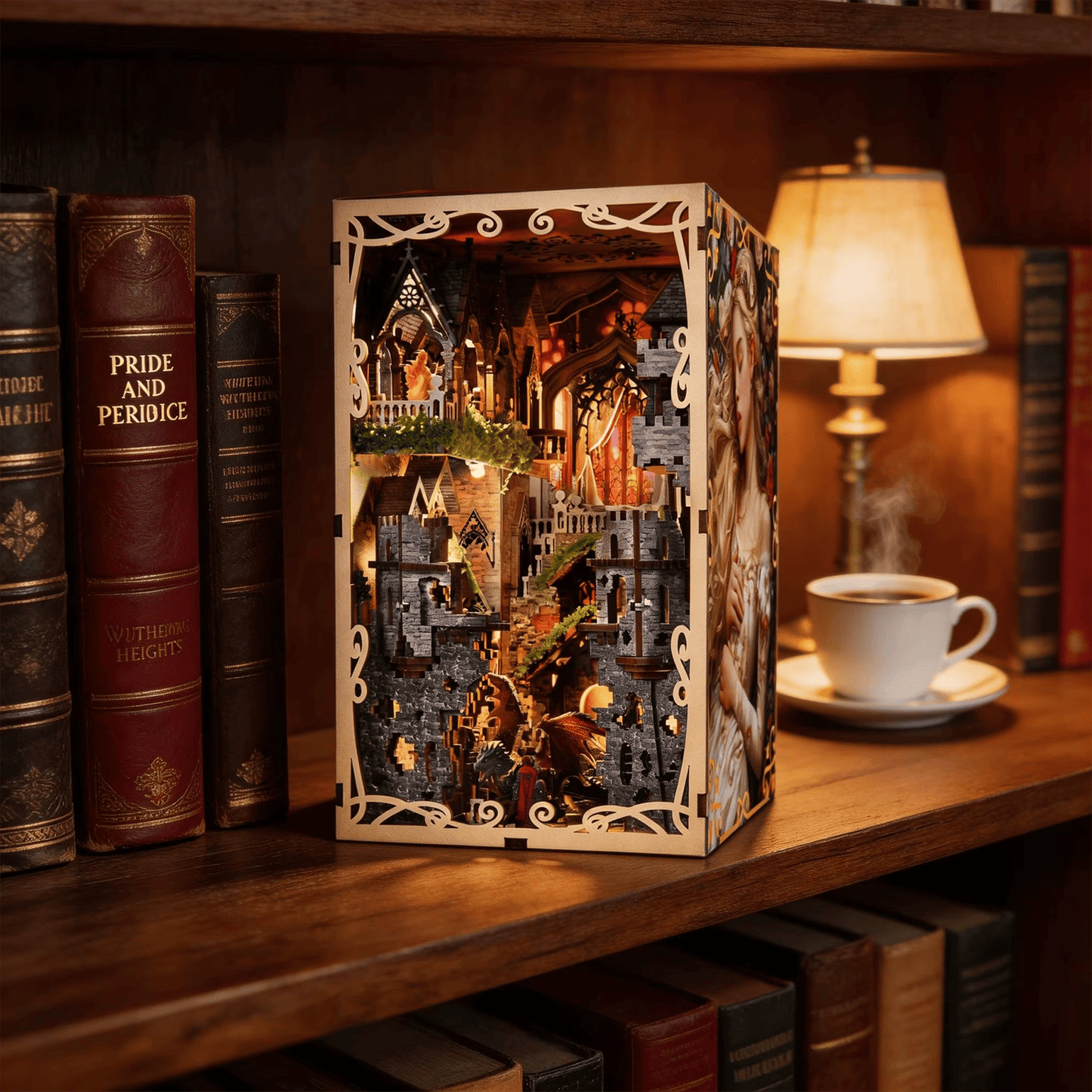 Book Nook Sleeping Beauty
