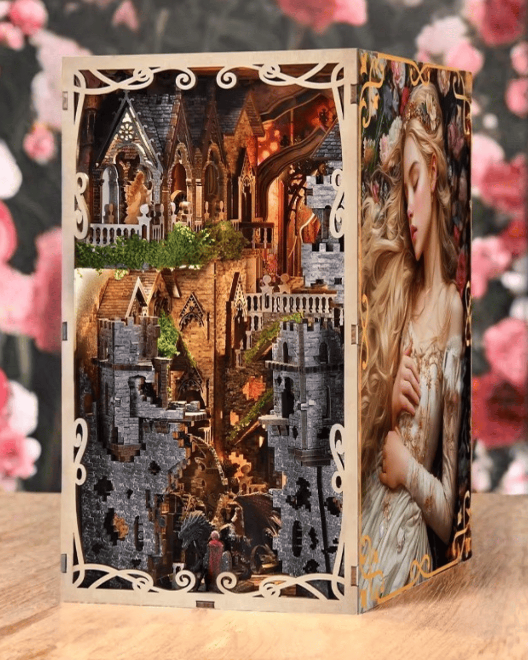 Book Nook Sleeping Beauty