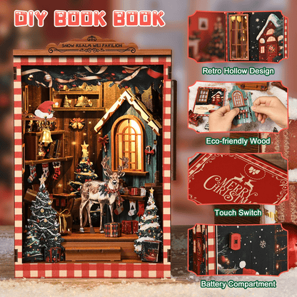 Book Nook Snow Realm Wei Pavilion