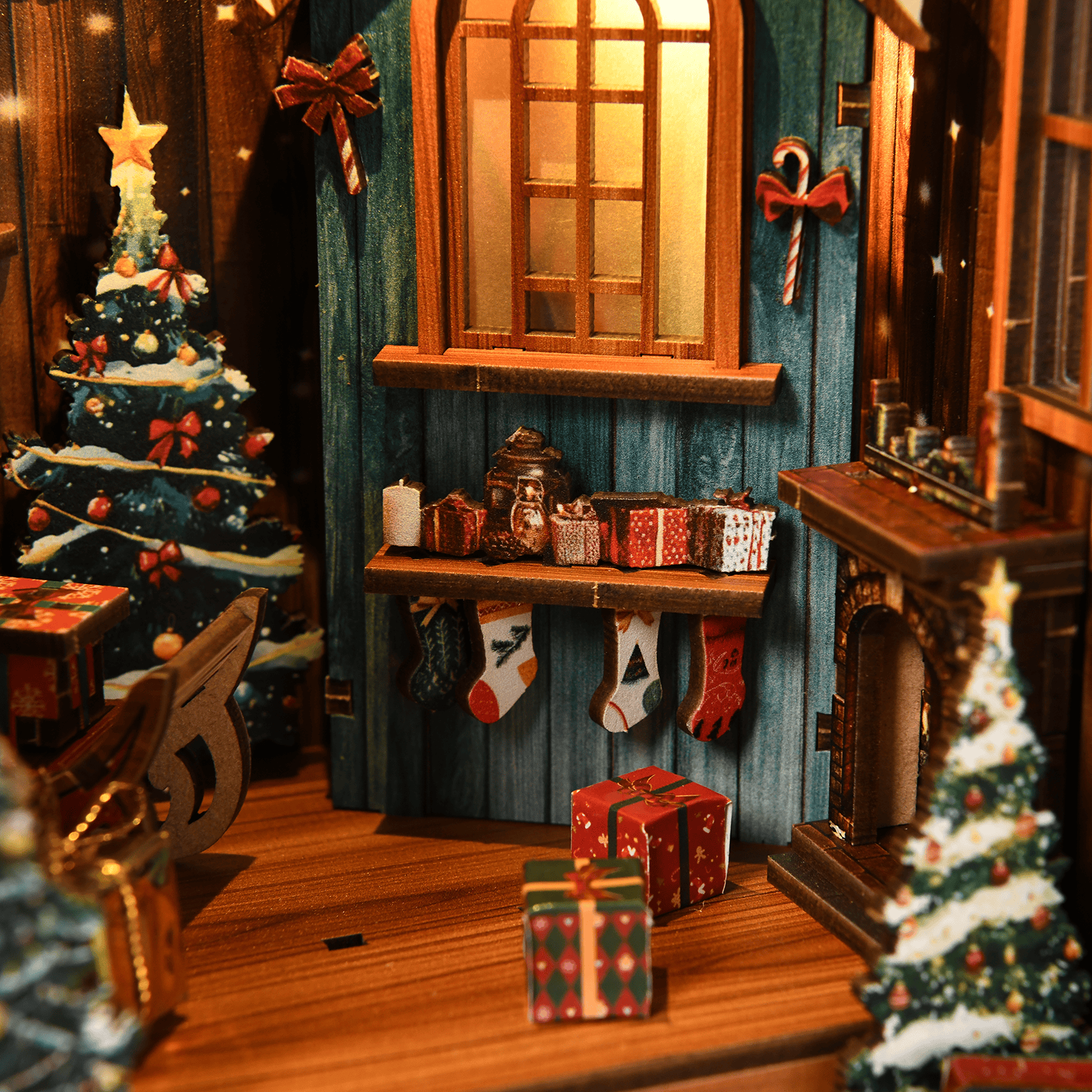 Book Nook Snow Realm Wei Pavilion