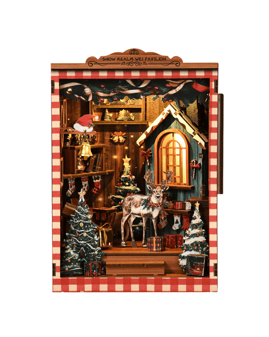 Book Nook Snow Realm Wei Pavilion