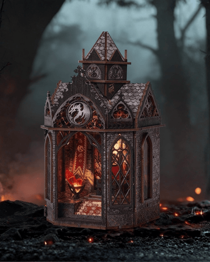 Book Nook Spire of The Wyrm