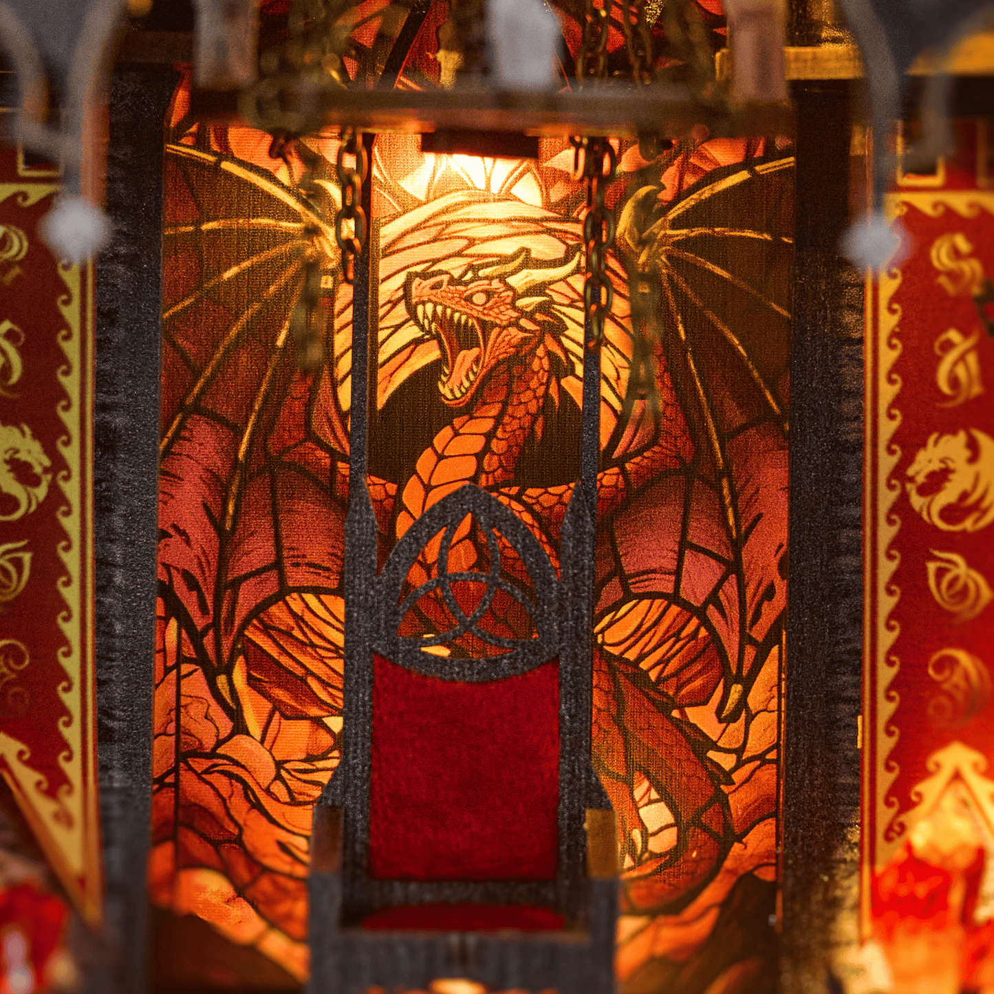 Book Nook Spire of The Wyrm