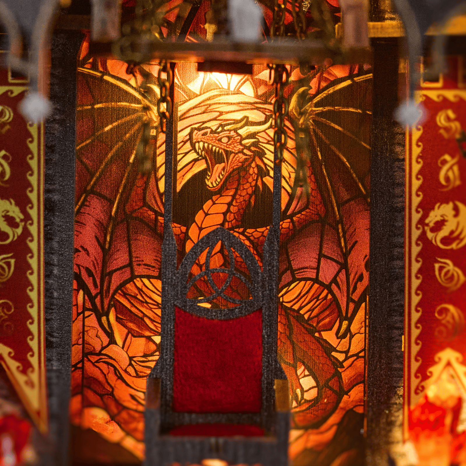 Book Nook Spire of The Wyrm