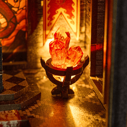 Book Nook Spire of The Wyrm