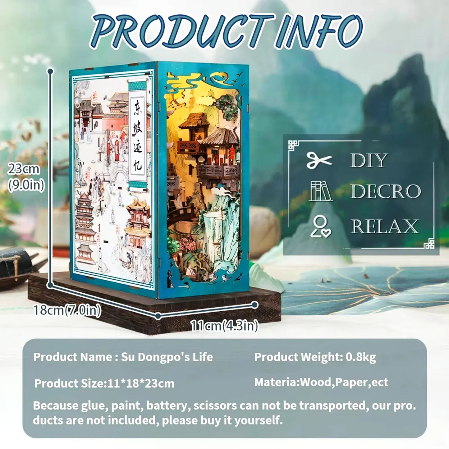 Book Nook Su Dongpo’s Life