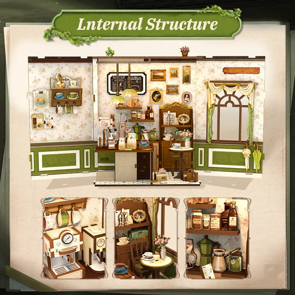 Book Nook Sunny Cafe