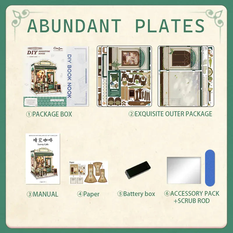 Book Nook Sunny Cafe