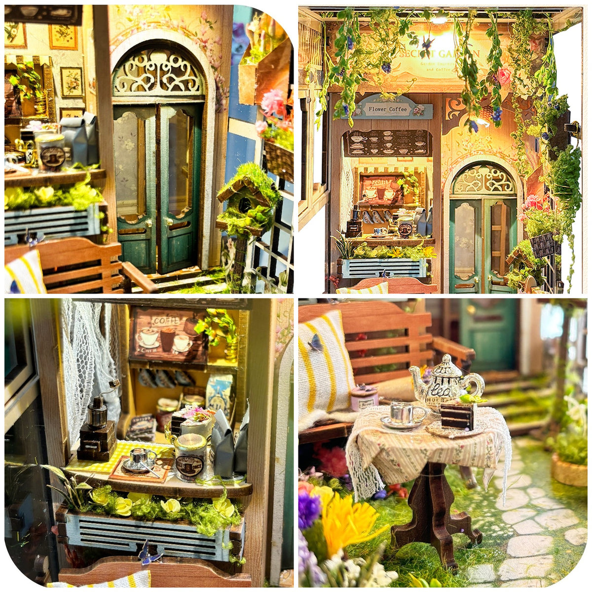 Book Nook Sylvia Garden details produit