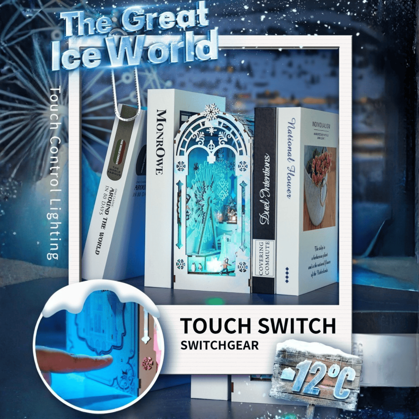 Book Nook The Great Ice World