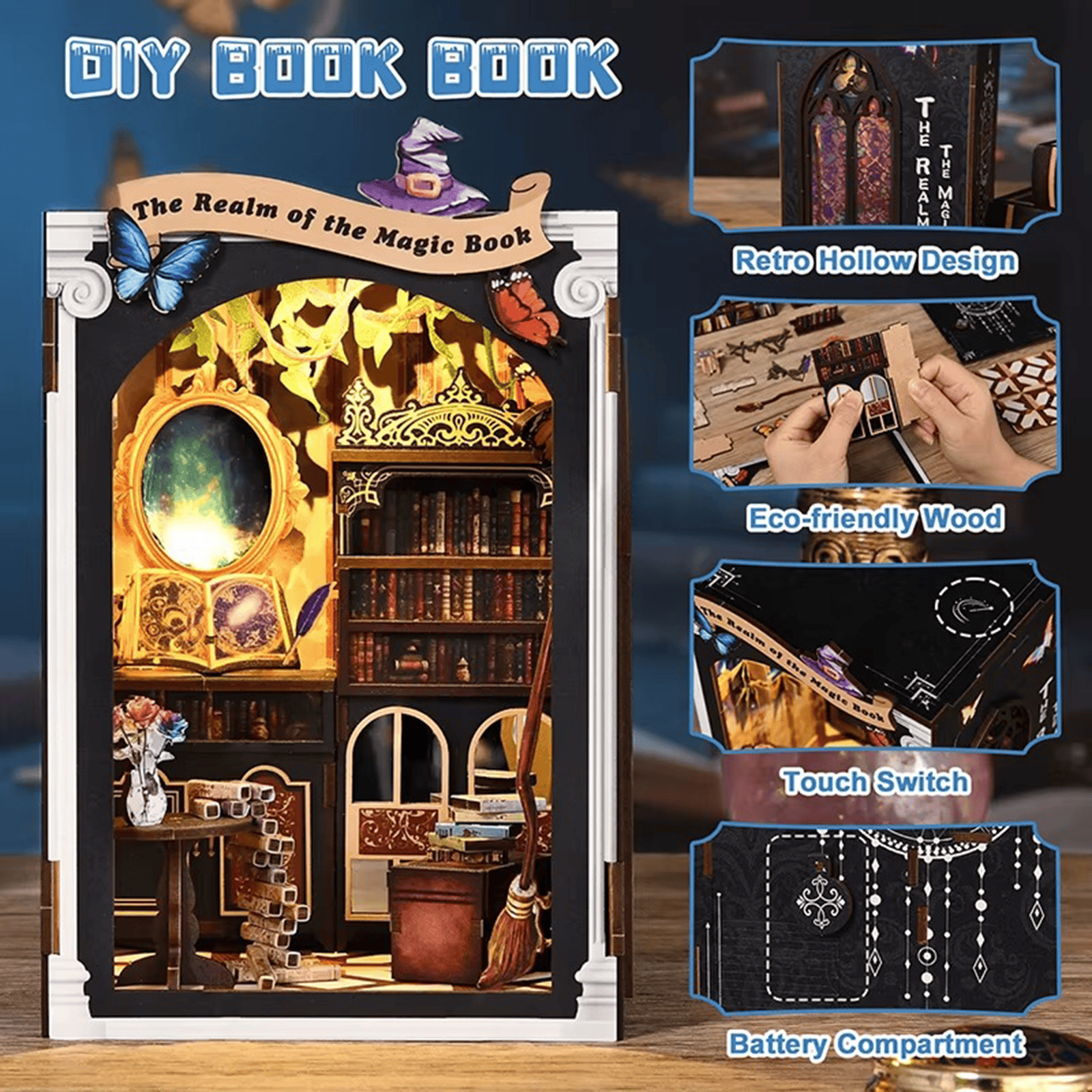 Book Nook The Realm of the Magic Book