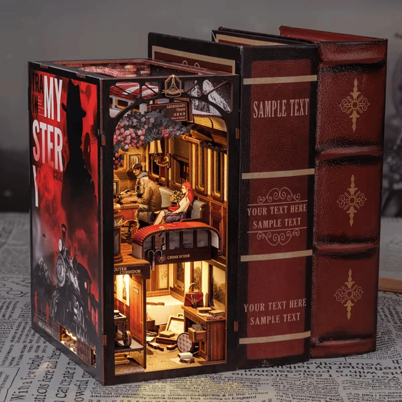 Book Nook Train Mystery