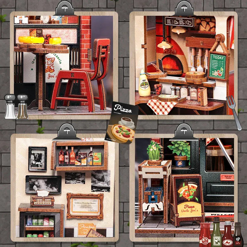 Book Nook Uncle Joe's Pizzeria