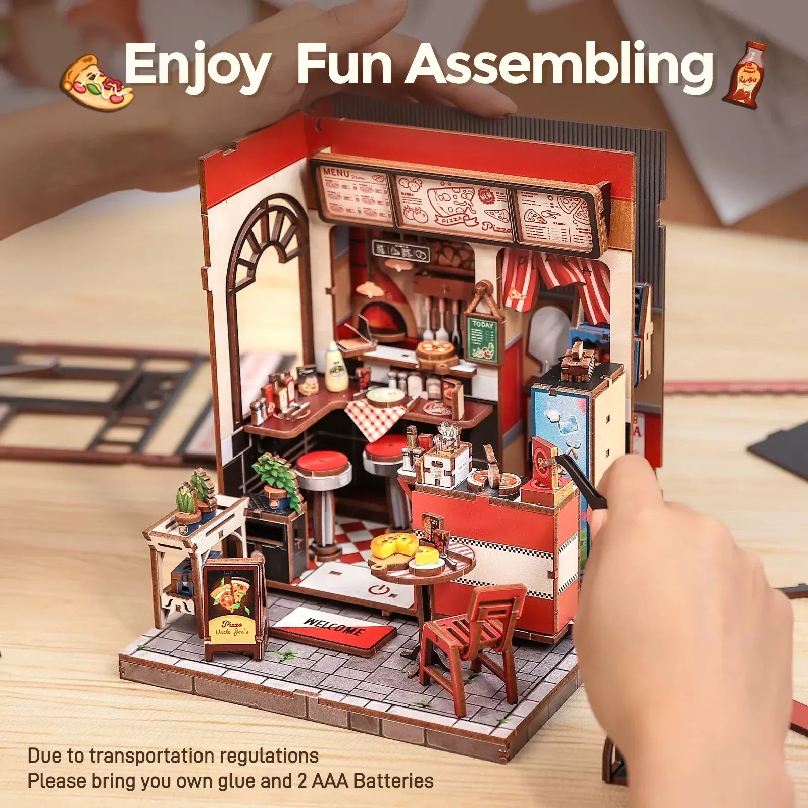 Book Nook Uncle Joe's Pizzeria