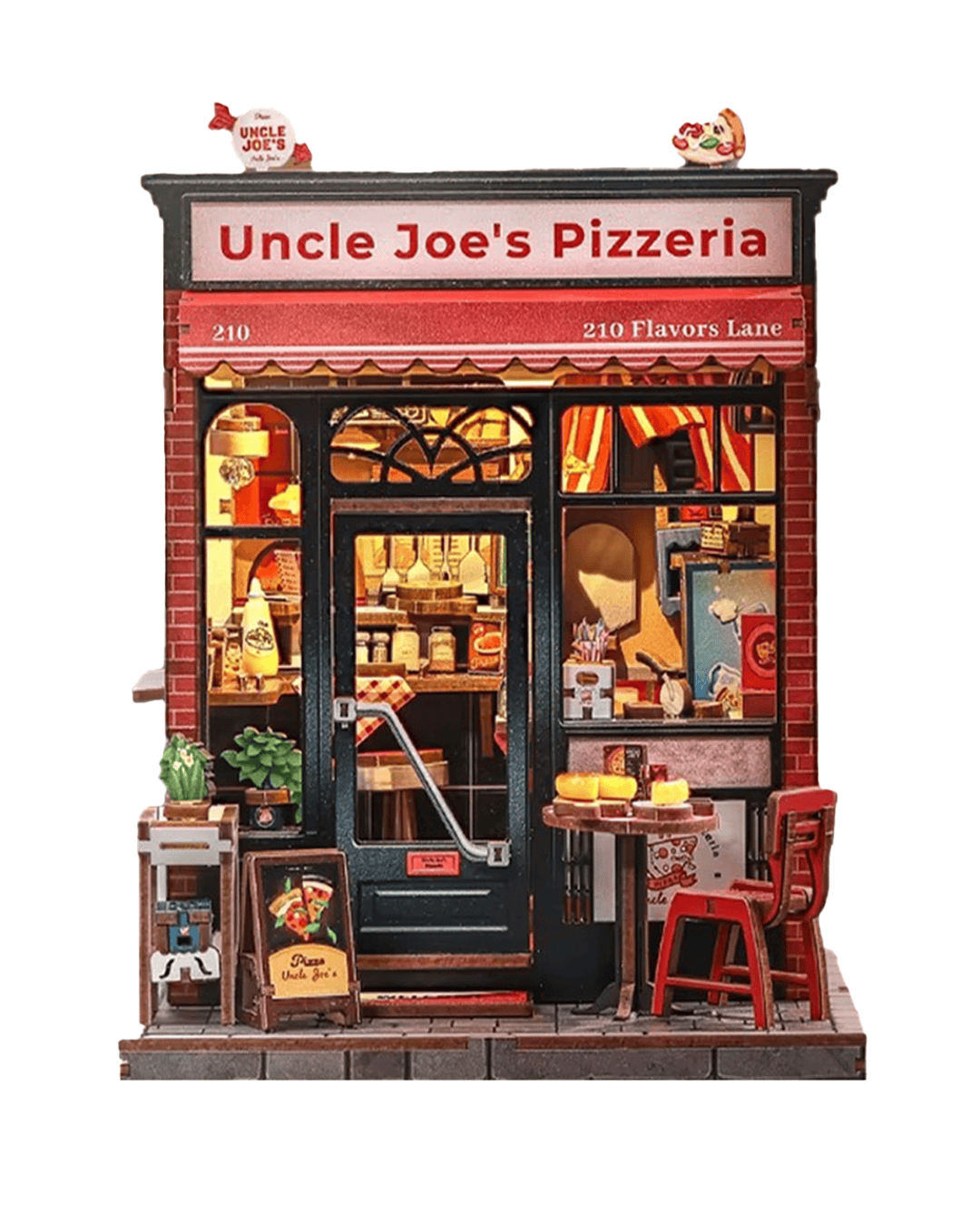 Book Nook Uncle Joe's Pizzeria