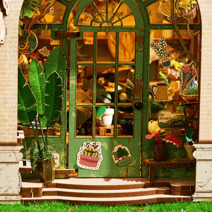 Book Nook White Blossomary Atelier