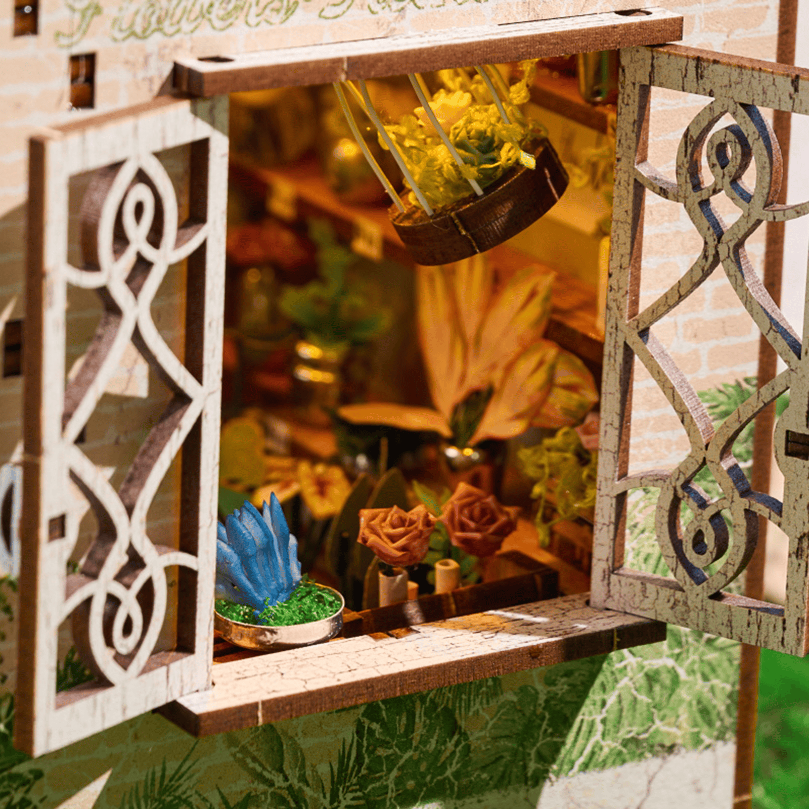 Book Nook White Blossomary Atelier