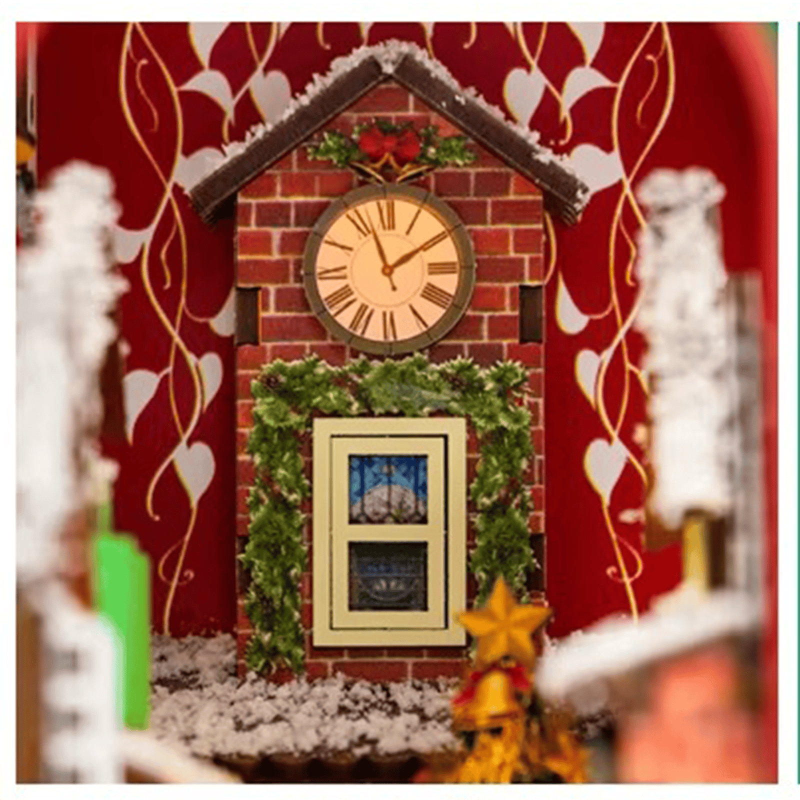 Book Nook Winter of christmas