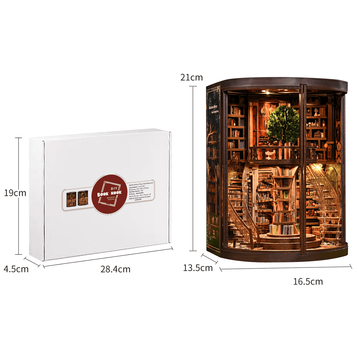 Book Nook Wisdom Rings Book Repository