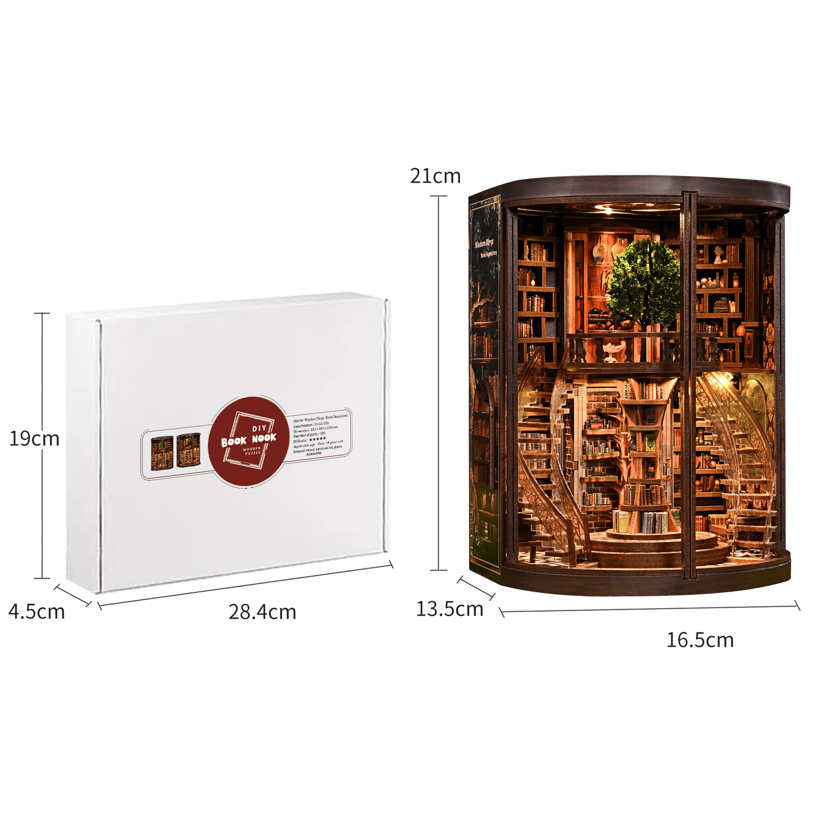 Book Nook Wisdom Rings Book Repository