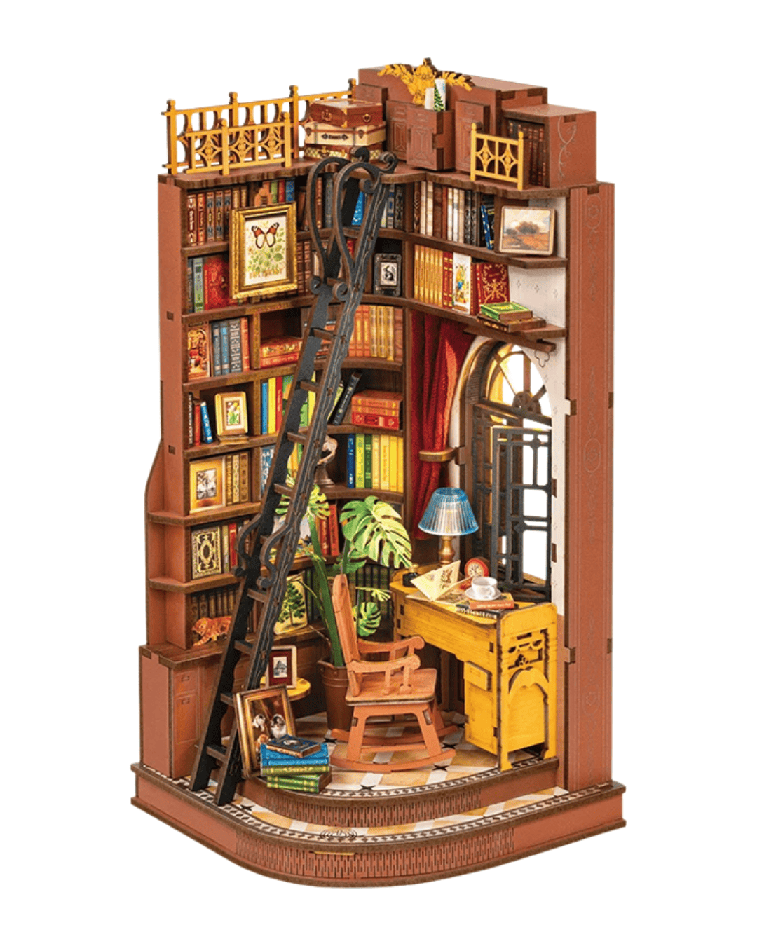 Maison Miniature Silent Corner Study